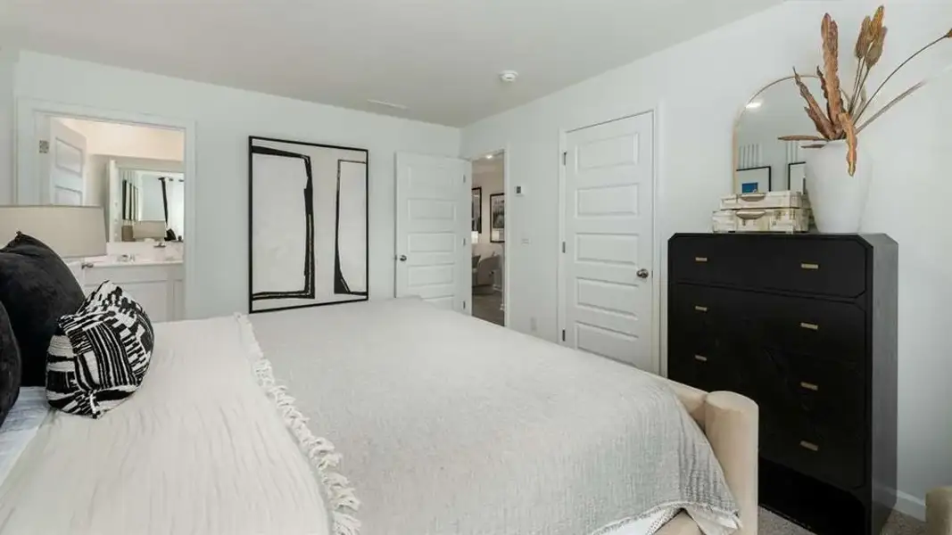 Furnished interior view inside a new home in Wellington Park, Lithonia (Image 12).