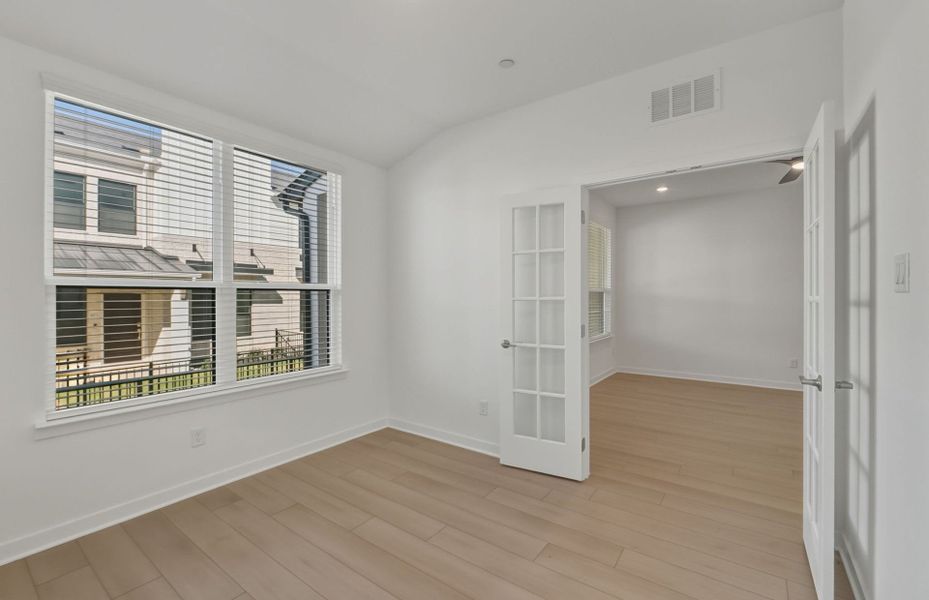 Spacious, unfurnished interior of a new home in Monarch on Main, Round Rock (Image 31).