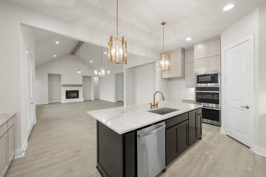 Furnished interior view inside a new home in Byrum Ranch, Venus (Image 11).