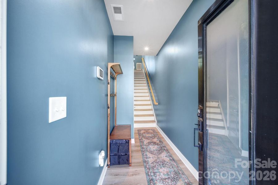 Furnished interior view inside a new home in , Charlotte (Image 19). Furnished interior view inside a new home in , Charlotte (Image 19).