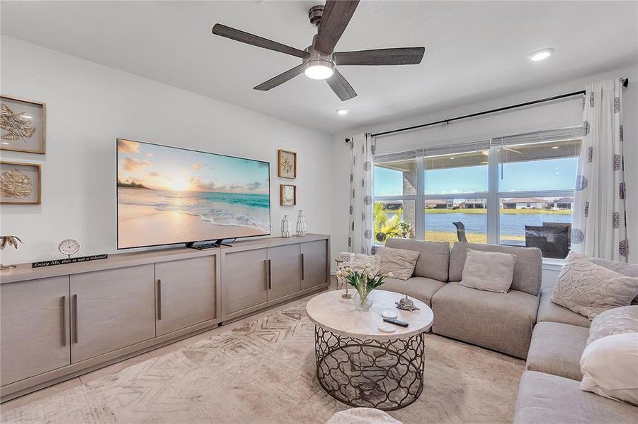 Furnished interior view inside a new home in , Parrish (Image 12).
