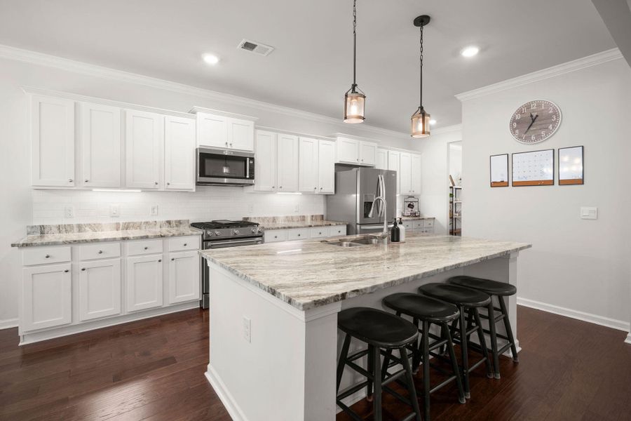 Furnished interior view inside a new home in The Ponds, Summerville (Image 32). Furnished interior view inside a new home in The Ponds, Summerville (Image 32).