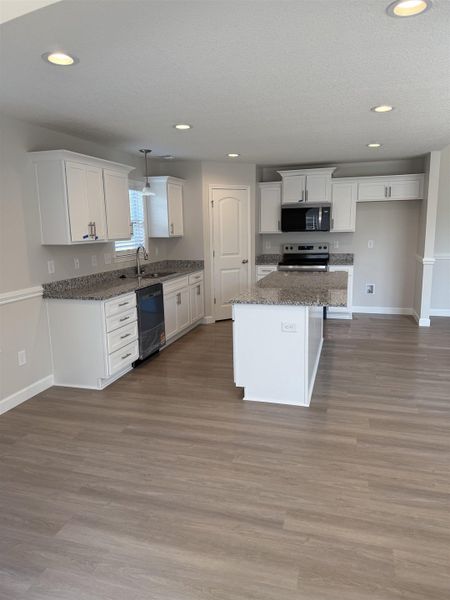 Furnished interior view inside a new home in Fall Creek, Inman (Image 2).