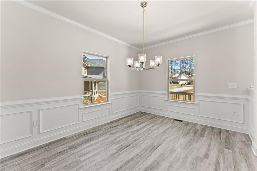 Spacious, unfurnished interior of a new home in Magnolia Villas, Cornelia (Image 22).