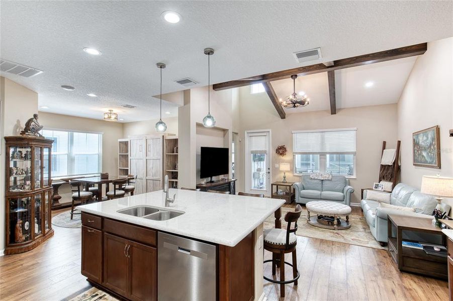Furnished interior view inside a new home in , Daytona Beach (Image 16).