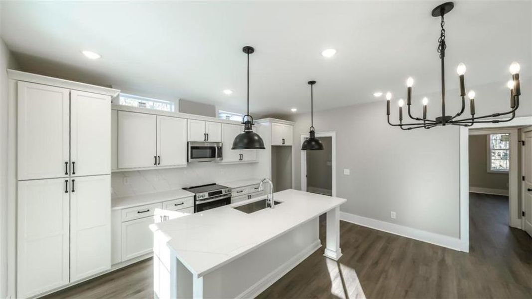 Furnished interior view inside a new home in , Bowdon (Image 10). Furnished interior view inside a new home in , Bowdon (Image 10).