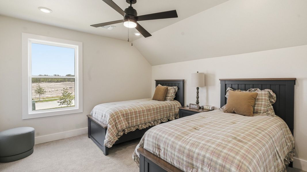 Furnished interior view inside a new home in Lakeside at Millican Reserve, College Station (Image 35).