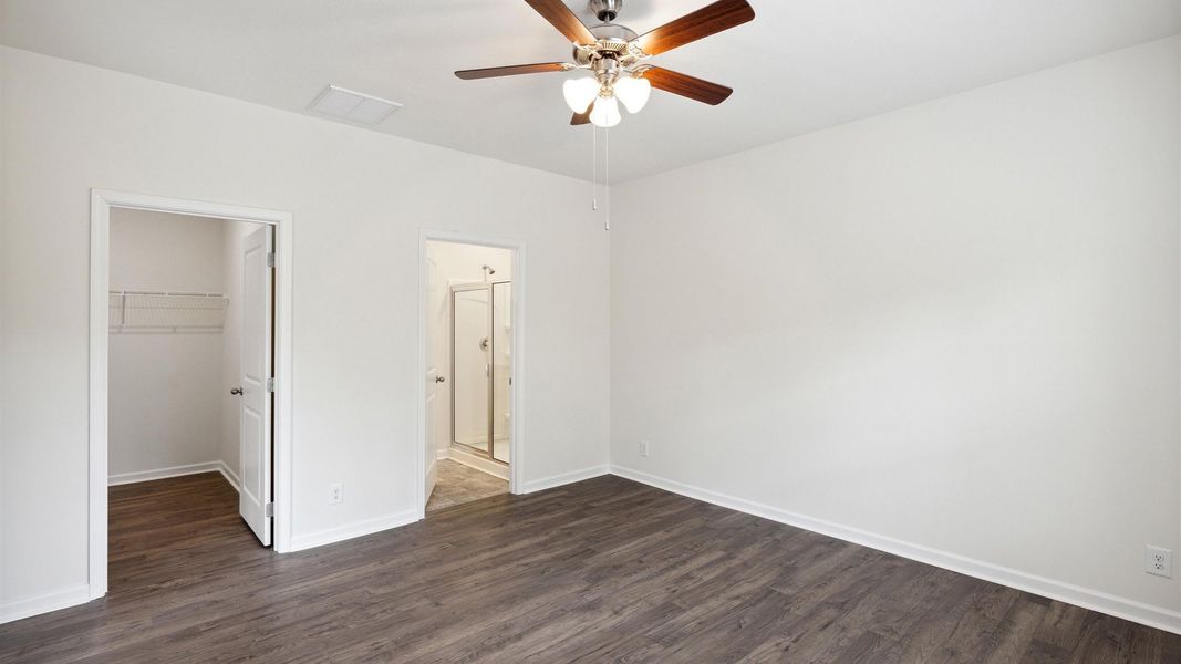 Representative unfurnished interior of a home built from the Allex by D.R. Horton in Fieldcrest Acres, Blountville (Image 18). Representative unfurnished interior of a home built from the Allex by D.R. Horton in Fieldcrest Acres, Blountville (Image 18).