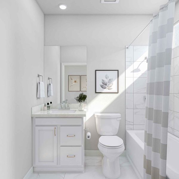 Representative furnished interior of a home built from the Starling by Tri Pointe Homes in Oakhill Reserve 50’, Tomball (Image 20). Representative furnished interior of a home built from the Starling by Tri Pointe Homes in Oakhill Reserve 50’, Tomball (Image 20).