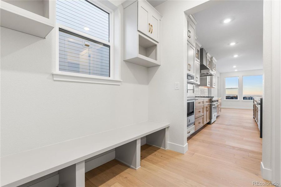 Furnished interior view inside a new home in Autograph at Lyric, Lone Tree (Image 18).