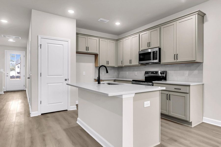 Furnished interior view inside a new home in , Summerville (Image 7).