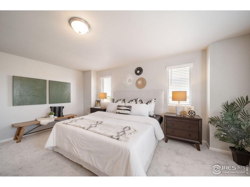 Furnished interior view inside a new home in , Johnstown (Image 22).