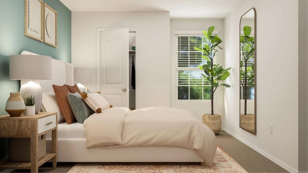 Furnished interior view inside a new home in Waterstone: Stonehill Collection, Kyle (Image 10). Furnished interior view inside a new home in Waterstone: Stonehill Collection, Kyle (Image 10).