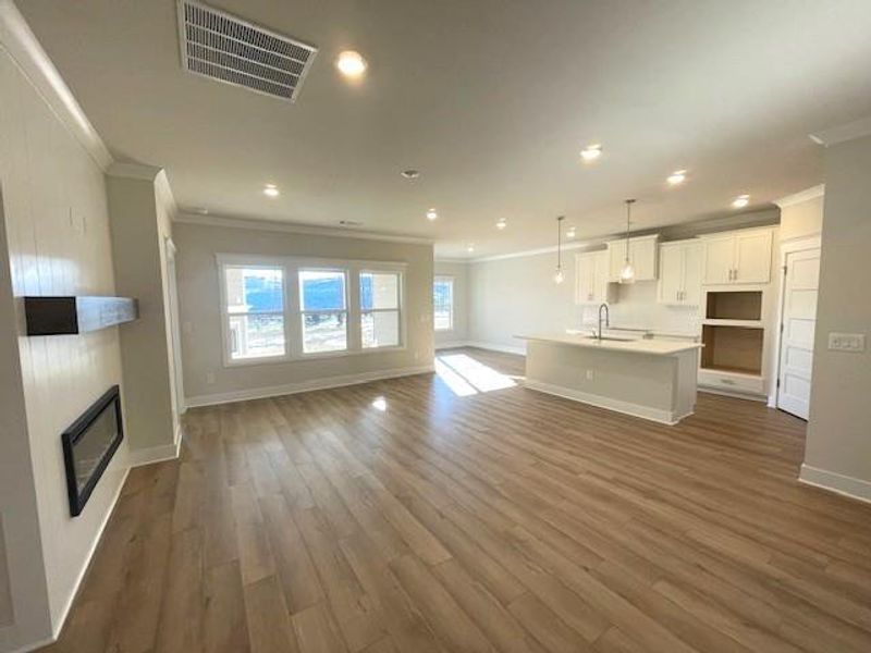 Spacious, unfurnished interior of a new home in Ponderosa Farms Estates, Gainesville (Image 13).