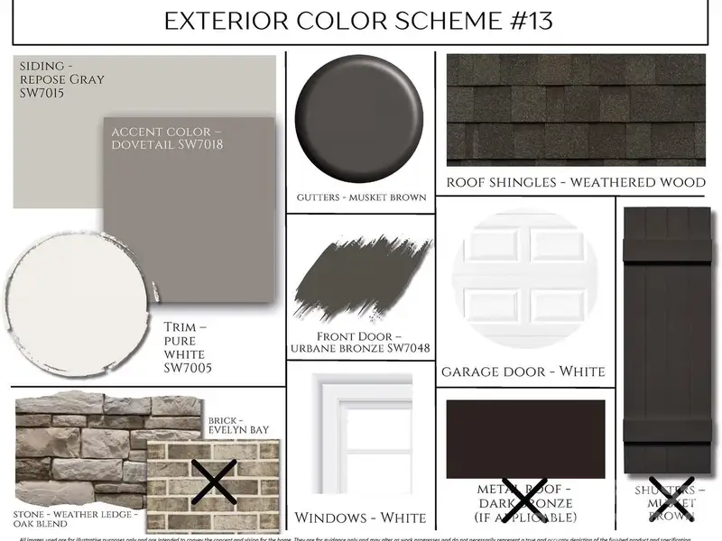 Sample of building materials used in homes in Enclave at Belmont, Belmont (Image 18). Sample of building materials used in homes in Enclave at Belmont, Belmont (Image 18).