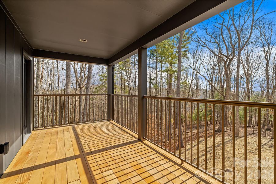 Upper Level Balcony