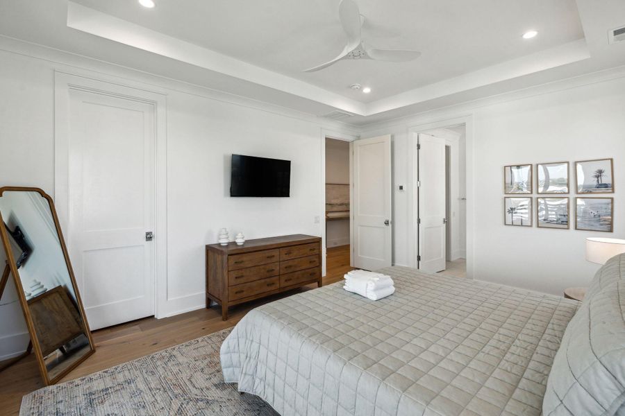 Furnished interior view inside a new home in , Isle Of Palms (Image 52).