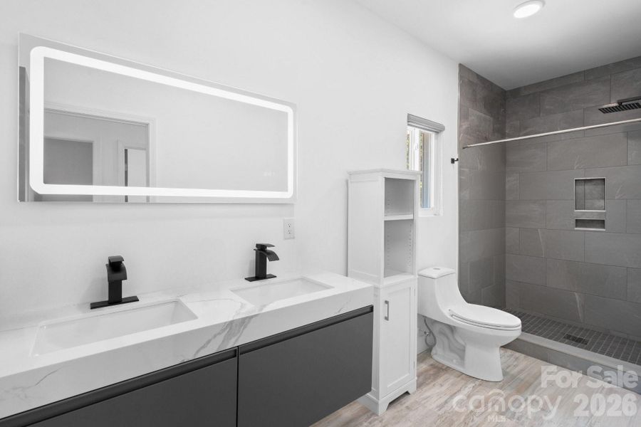 Furnished interior view inside a new home in , Rutherfordton (Image 8).