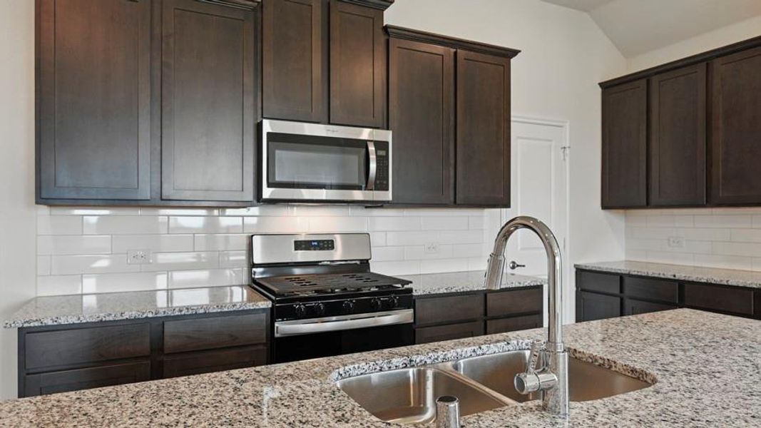 Furnished interior view inside a new home in Lakewood Trails, Forney (Image 13).
