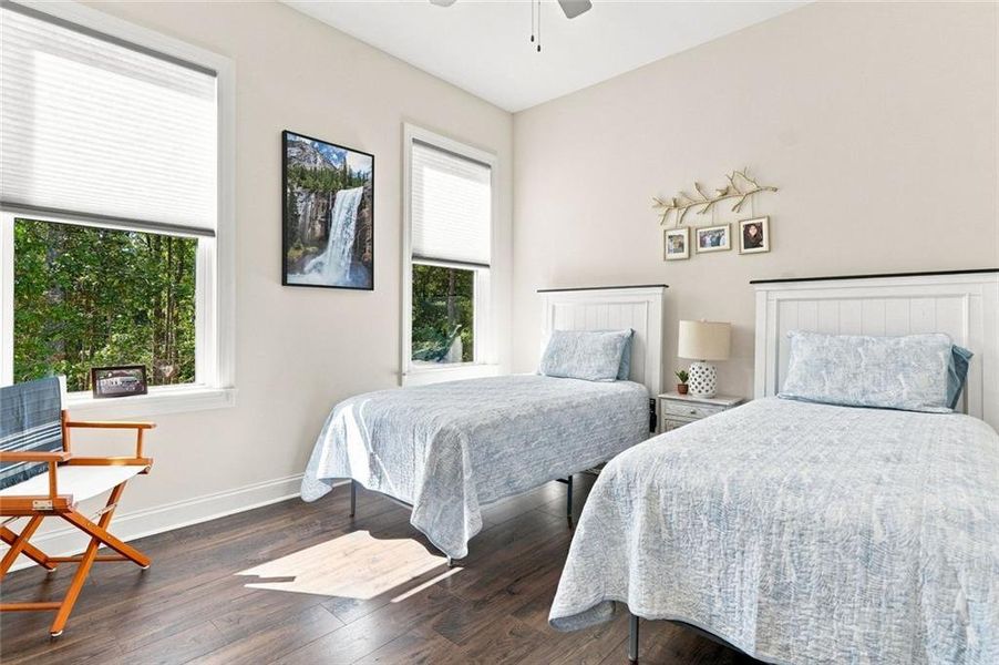 Furnished interior view inside a new home in , Ellijay (Image 45).