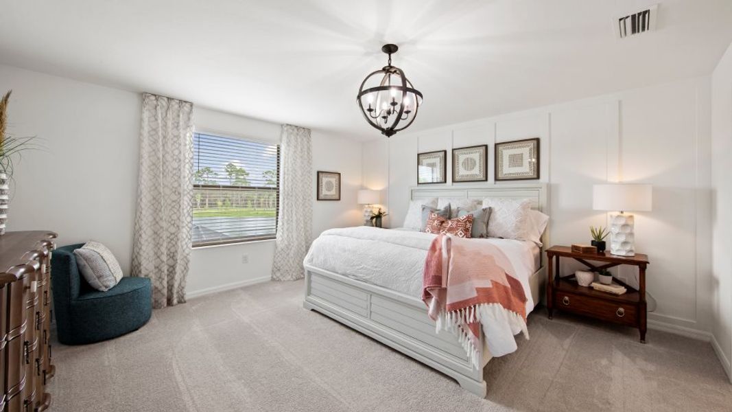 Lorraine Lakes Executive Homes Amalfi Owner’s Suite