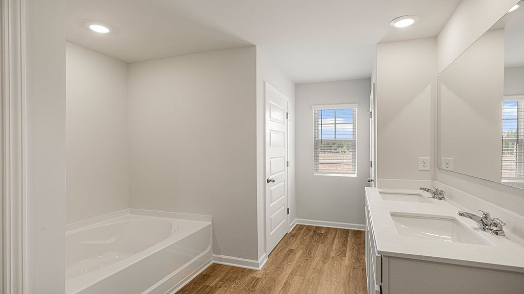 Furnished interior view inside a new home in Echo Glen, Stockbridge (Image 11). Furnished interior view inside a new home in Echo Glen, Stockbridge (Image 11).