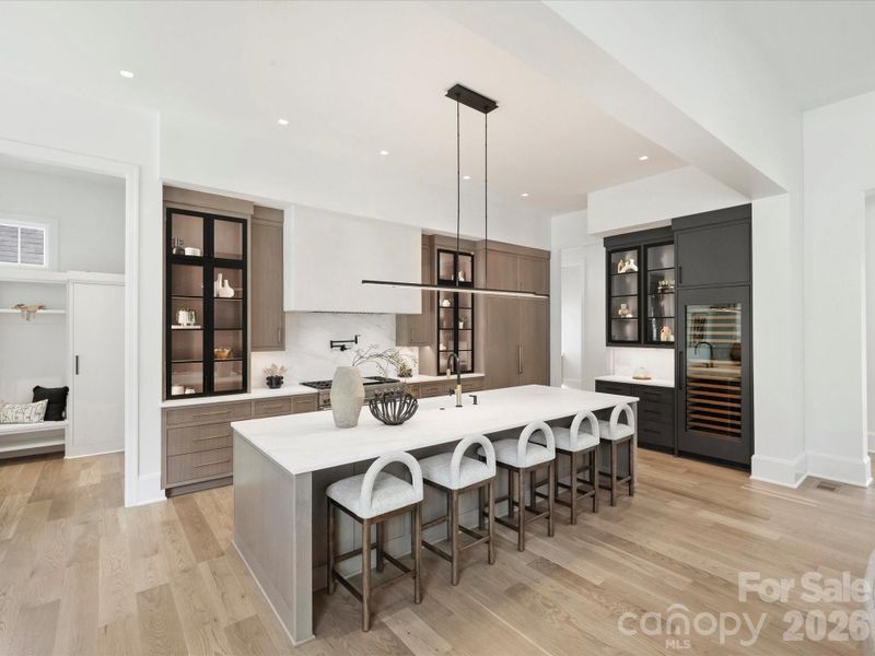 Furnished interior view inside a new home in , Charlotte (Image 13).