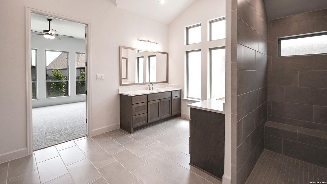 Furnished interior view inside a new home in Veramendi, New Braunfels (Image 9).