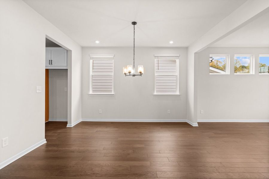 Representative unfurnished interior of a home built from the The Glenwood D by Davidson Homes LLC in Kelly Preserve, Loganville (Image 23).