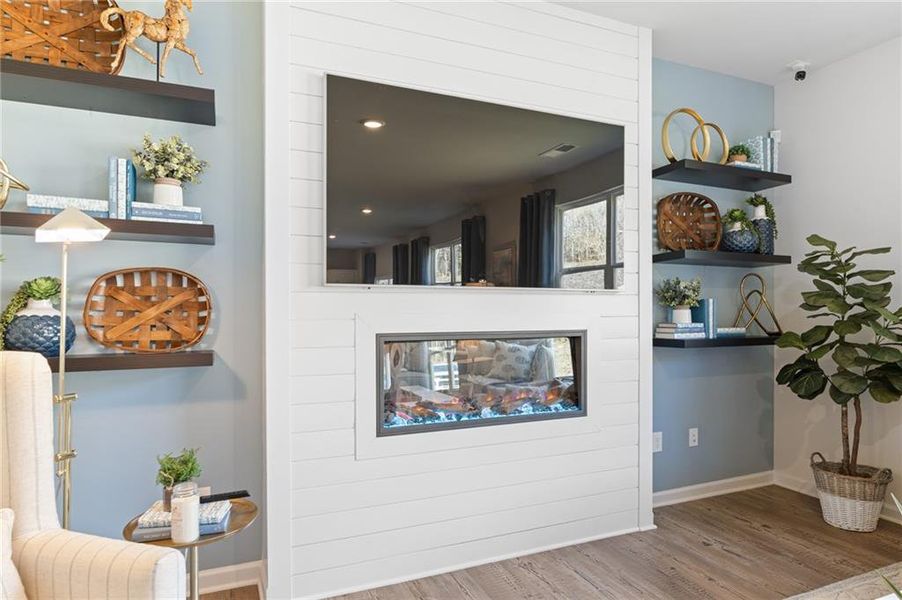 Furnished interior view inside a new home in Union Heights, Flowery Branch (Image 11).