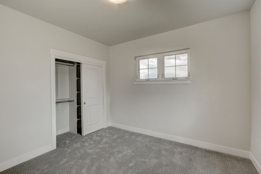 Representative unfurnished interior of a home built from the The Addison by Landmark Homes in The Lakes at Centerra, Loveland (Image 24). Representative unfurnished interior of a home built from the The Addison by Landmark Homes in The Lakes at Centerra, Loveland (Image 24).