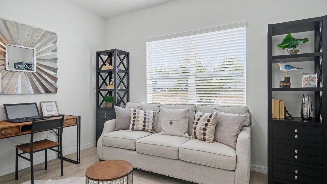 Representative furnished interior of a home built from the Sheffield by Maronda Homes in Labelle, Labelle (Image 7).