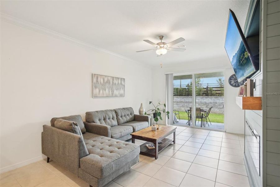 Living area. Living area.