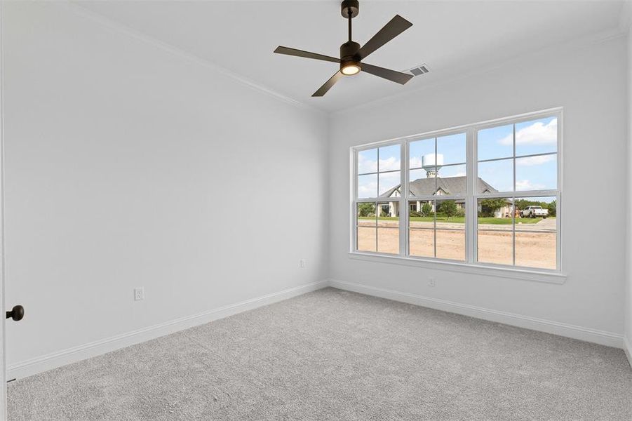 Spacious, unfurnished interior of a new home in Rolling Creek Ranch, Granbury (Image 22). Spacious, unfurnished interior of a new home in Rolling Creek Ranch, Granbury (Image 22).