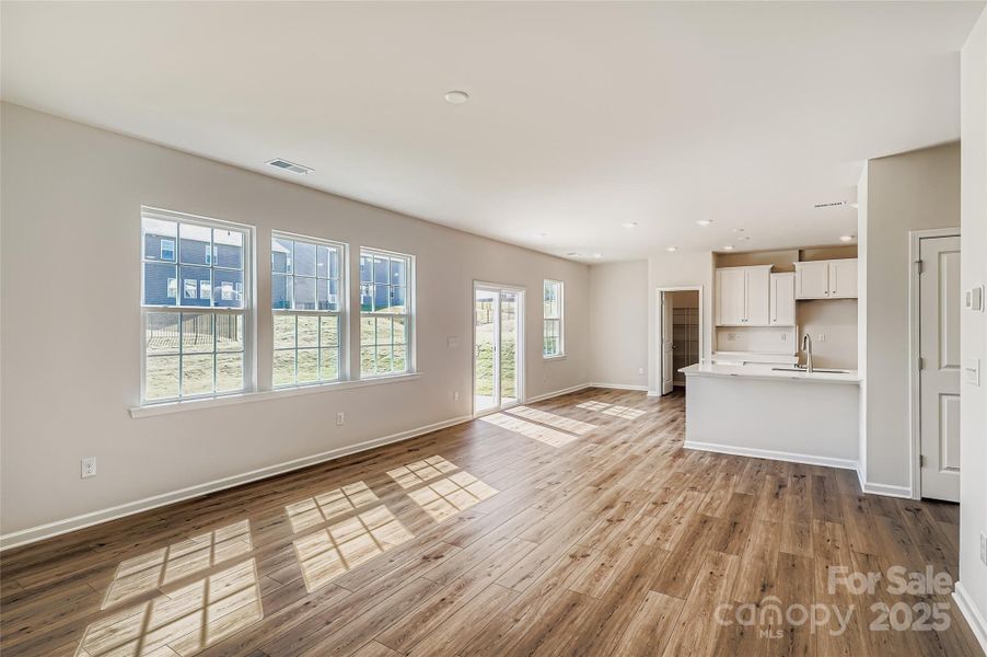 Spacious, unfurnished interior of a new home in Shannon Woods: Walk & Enclave, Maiden (Image 9).