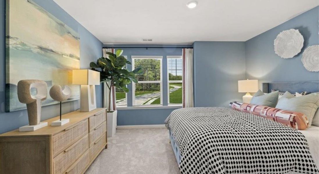 Furnished interior view inside a new home in Towns at Ivy Creek, Buford (Image 14).