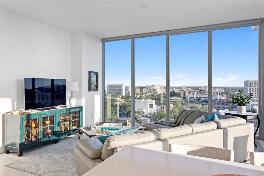 Furnished interior view inside a new home in , St. Petersburg (Image 27).