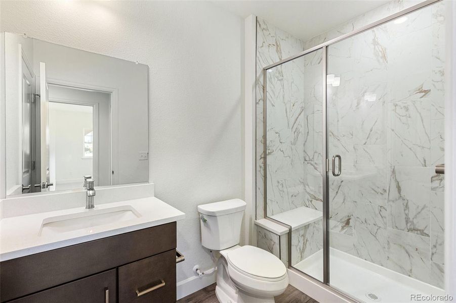 Furnished interior view inside a new home in Terrain Oak Valley, Castle Rock (Image 15).