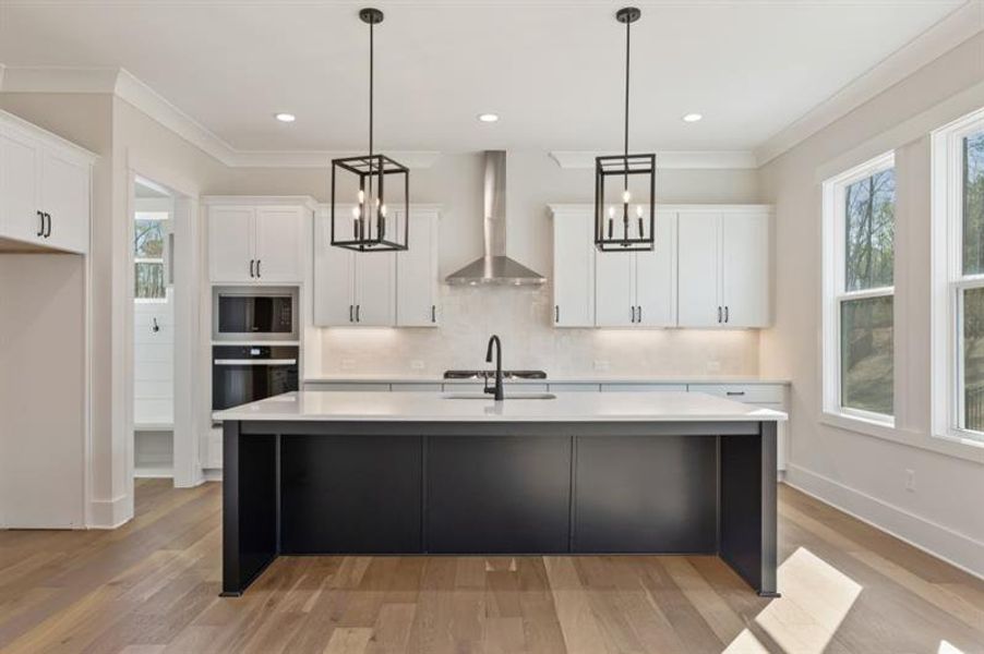 Furnished interior view inside a new home in Arden on Lanier, Cumming (Image 6). Furnished interior view inside a new home in Arden on Lanier, Cumming (Image 6).