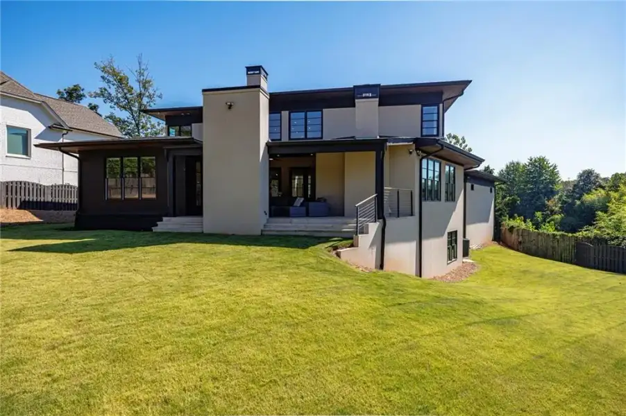 Exterior details and patio area of a home in , Sandy Springs (Image 29).