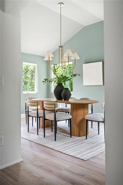 Furnished interior view inside a new home in , Alpharetta (Image 15).