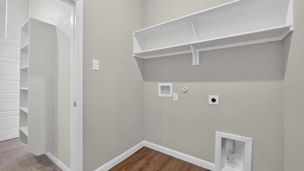Representative unfurnished interior of a home built from the The Willow by D.R. Horton in Morningstar, Aledo (Image 40). Representative unfurnished interior of a home built from the The Willow by D.R. Horton in Morningstar, Aledo (Image 40).