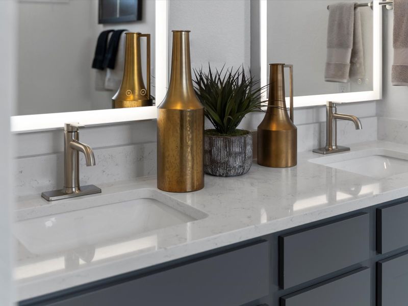 Close-up of interior finishes inside a home in Jackson Creek, Monument (Image 22).