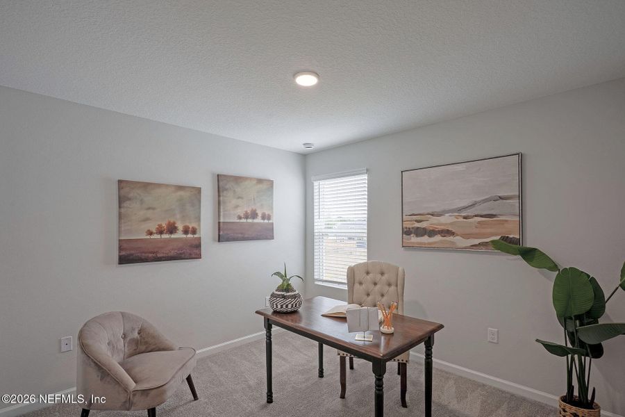 Furnished interior view inside a new home in , Jacksonville (Image 31).