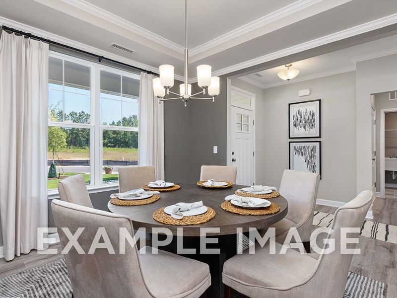 Representative furnished interior of a home built from the The Ash D by Davidson Homes LLC in Tobacco Road, Angier (Image 9). Representative furnished interior of a home built from the The Ash D by Davidson Homes LLC in Tobacco Road, Angier (Image 9).