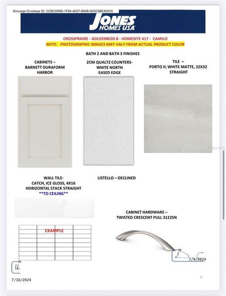 Sample of building materials used in homes in , St. Cloud (Image 37).