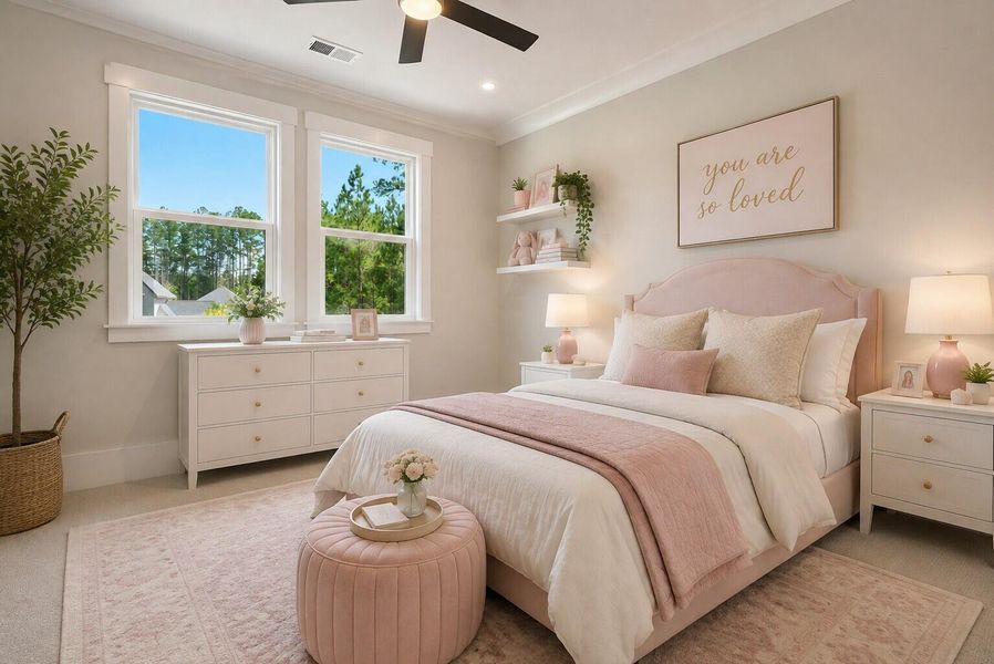 Furnished interior view inside a new home in , Moncks Corner (Image 14).