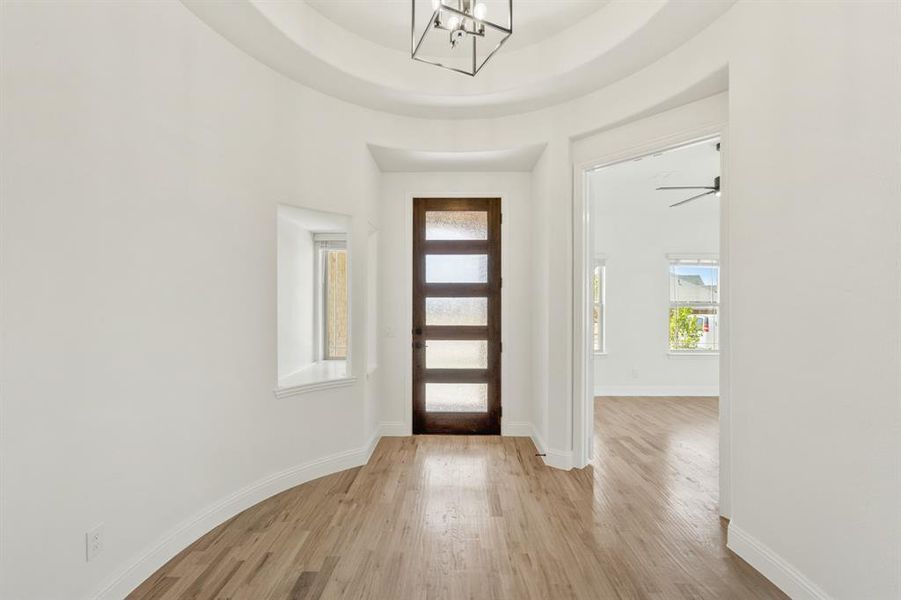 Spacious, unfurnished interior of a new home in Wildflower Ranch 60-65, Justin (Image 19). Spacious, unfurnished interior of a new home in Wildflower Ranch 60-65, Justin (Image 19).