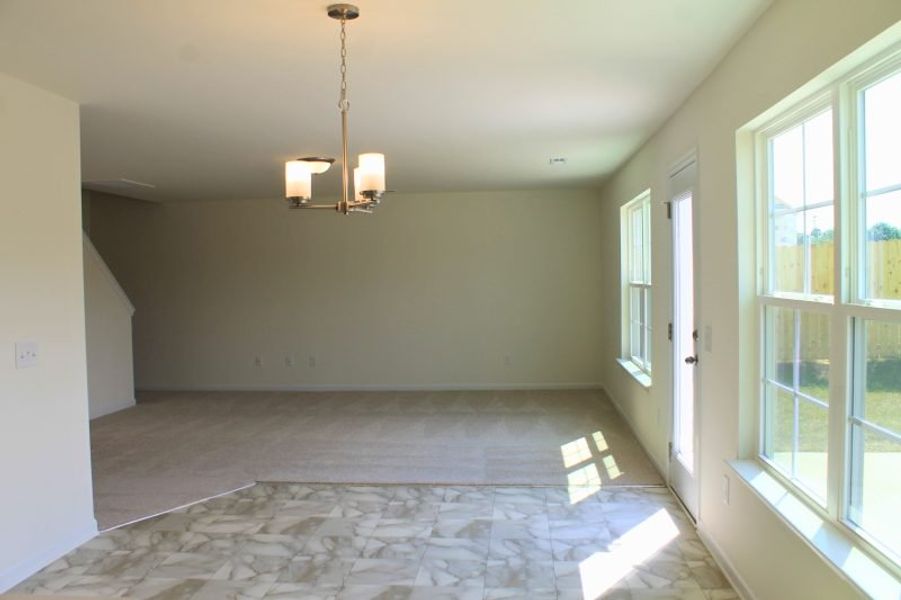 Spacious, unfurnished interior of a new home in The Wilcox, Greensboro (Image 20).