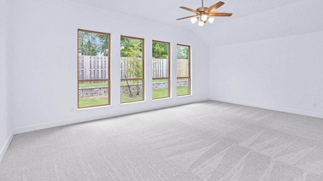 Spacious, unfurnished interior of a new home in COLTON, Todd Mission (Image 13).